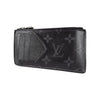 Secondhand Louis Vuitton Monogram Eclipse Taiga Card Holder - '10s