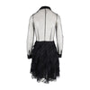 Secondhand Red Valentino Collared Ruffle Lace Dress - '10s