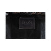 Secondhand Dolce & Gabbana Long Leather Jacket with Fur - '00s