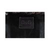 Secondhand Dolce & Gabbana Long Leather Jacket with Fur - '00s