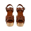 Secondhand Prada Wooden Platform Sandals - '10s
