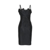 Secondhand Vivienne Westwood Black Dress with Front Pleats - '10s