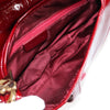 Secondhand Dior Saddle Burgundy Patent Leather Bag
