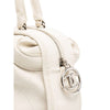 Secondhand Chanel Cream White Quilted Leather Handbag - 2000s
