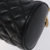 Secondhand Versace Medusa Black Leather Bag