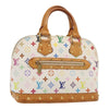 Secondhand Louis Vuitton Alma White Canvas Bag