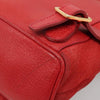 Secondhand Gucci Bamboo Red Suede Bag
