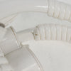 Secondhand Balenciaga Bistrot Panier White Patent Leather Bag