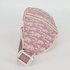 Secondhand Dior Trotter Pink Canvas Bag
