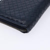 Secondhand Bottega Veneta Intrecciato Navy Leather Accessories