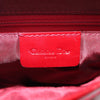 Secondhand Dior Saddle Burgundy Patent Leather Bag