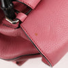 Secondhand Gucci Bamboo Pink Leather Bag