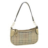 Burberry Lollard Shoulder Bag Haymarket Canvas with Leather
