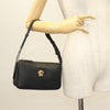 Secondhand Versace Medusa Black Leather Bag