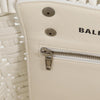 Secondhand Balenciaga Bistrot Panier White Patent Leather Bag