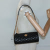 Secondhand Versace Medusa Black Leather Bag