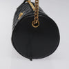 Secondhand Versace Medusa Black Leather Bag