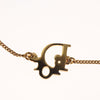 Secondhand Dior CD Gold Metal Jewelry