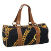 Secondhand Céline Macadam Navy Canvas Bag