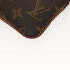 Secondhand Louis Vuitton Milla Brown Canvas Bag