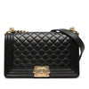 Chanel Medium Quilted Lambskin Boy Flap Secondhand