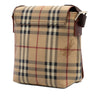 Burberry Haymarket Check Coated Canvas Flap Crossbody Secondhand