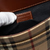 Burberry Haymarket Check Coated Canvas Flap Crossbody Secondhand