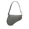 Secondhand Dior Mini Diorissimo Canvas Saddle Pochette