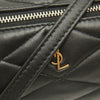 Saint Laurent Mini Quilted Lambskin Sade Tube Bag Secondhand
