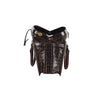Secondhand Vintage Croc Embossed Leather Doctor Bag - '00s