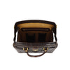 Secondhand Vintage Croc Embossed Leather Doctor Bag - '00s