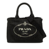 Secondhand Prada Small Canvas Canapa Logo Satchel