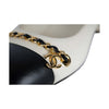 Secondhand Chanel Bi-color Block Heel Pumps - '10s