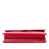 Saint Laurent Grain De Poudre Chevron Monogram Envelope Wallet on Chain Secondhand