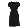 Secondhand Chanel V-neck Black Shimmer Dress - '10s