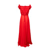 Secondhand Valentino Off-shoulder Long Dres - '90s