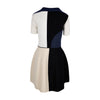 Secondhand Louis Vuitton Color Block Short Sleeve Dress - '10s