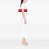 Valentino Satin Pleated Chain Evening Clutch Secondhand