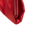 Valentino Satin Pleated Chain Evening Clutch Secondhand