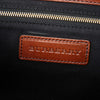 Burberry Leather and House Check Canvas Bridle Abbott Crossbody Secondhand
