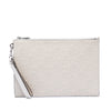 Gucci GG Embossed Perforated Calfskin Wristlet Clutch Secondhand