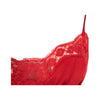 Secondhand Dolce & Gabbana Red Embroidered Lace Dress - '10s