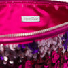 Miu Miu Sequin and Leather Wristlet Clutch Secondhand