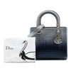Dior Medium Ombre Metallic Patent Microcannage Lady Dior Secondhand