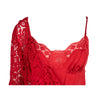 Secondhand Dolce & Gabbana Red Embroidered Lace Dress - '10s