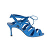 Secondhand Manolo Blahnik Netochka Lace-Up Cage Sandal - '10s