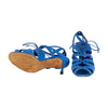Secondhand Manolo Blahnik Netochka Lace-Up Cage Sandal - '10s