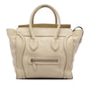 Celine Mini Drummed Calfskin Luggage Tote Secondhand