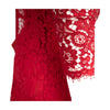 Secondhand Dolce & Gabbana Red Embroidered Lace Dress - '10s