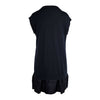 Secondhand Louis Vuitton Navy Wool Dress with Sequin Details - '10s